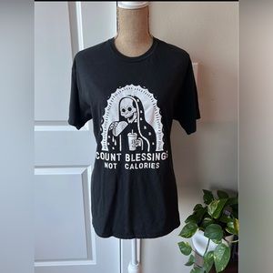 count blessings not calories tshirt